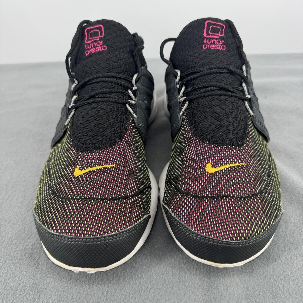 Nike Lunar Presto Running Shoes‎ Mens 10 Black Multicolor Lunarlon 579915-060